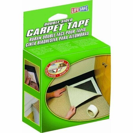 INCOM MFG Indoor Outdoor Double Sided Polyester Carpet Tape RE5018